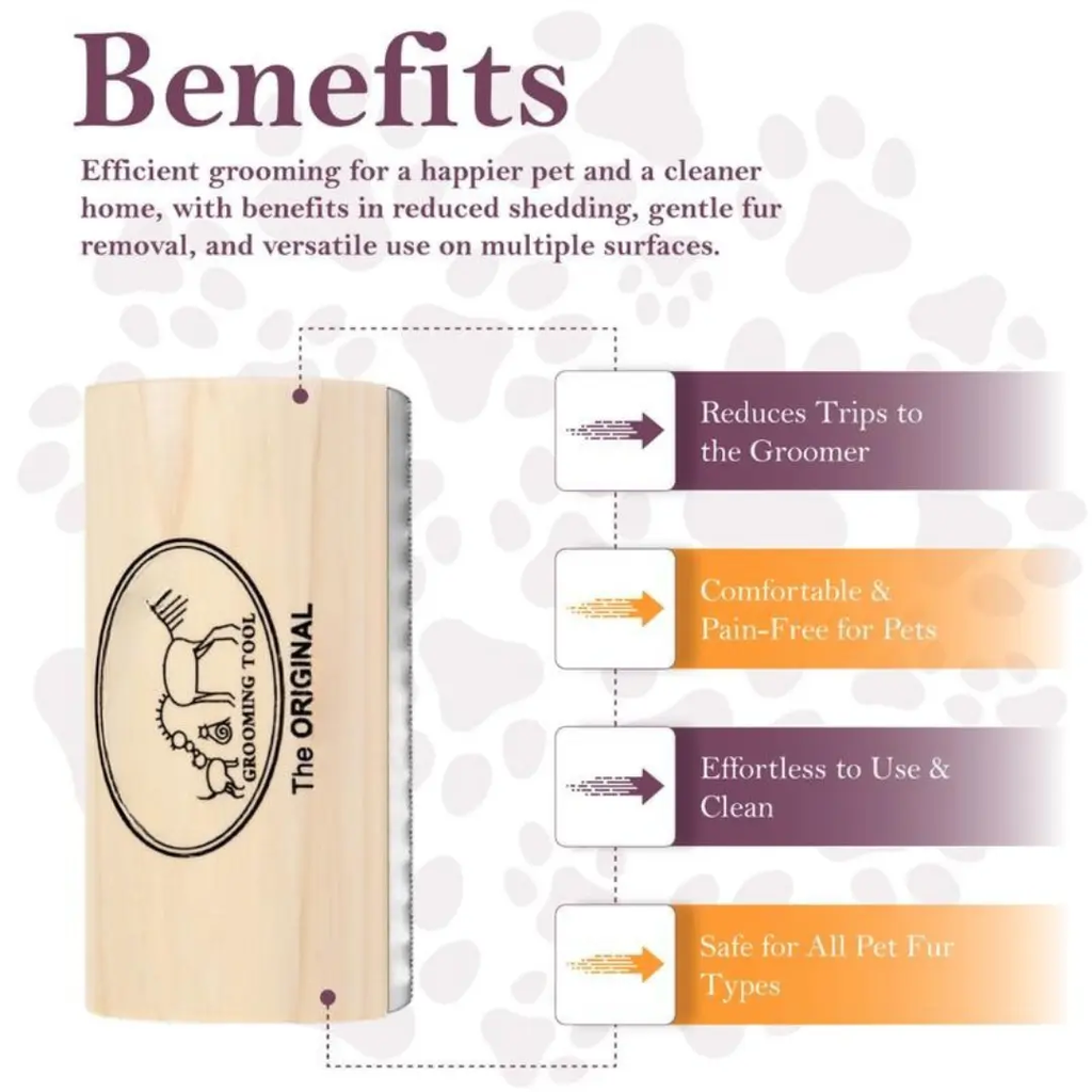 Pet DeShedding Brush - the GroomPro